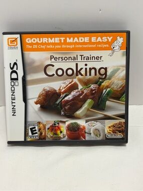 Nintendo DS Personal Trainer Cooking 240 Recipes Cookbook